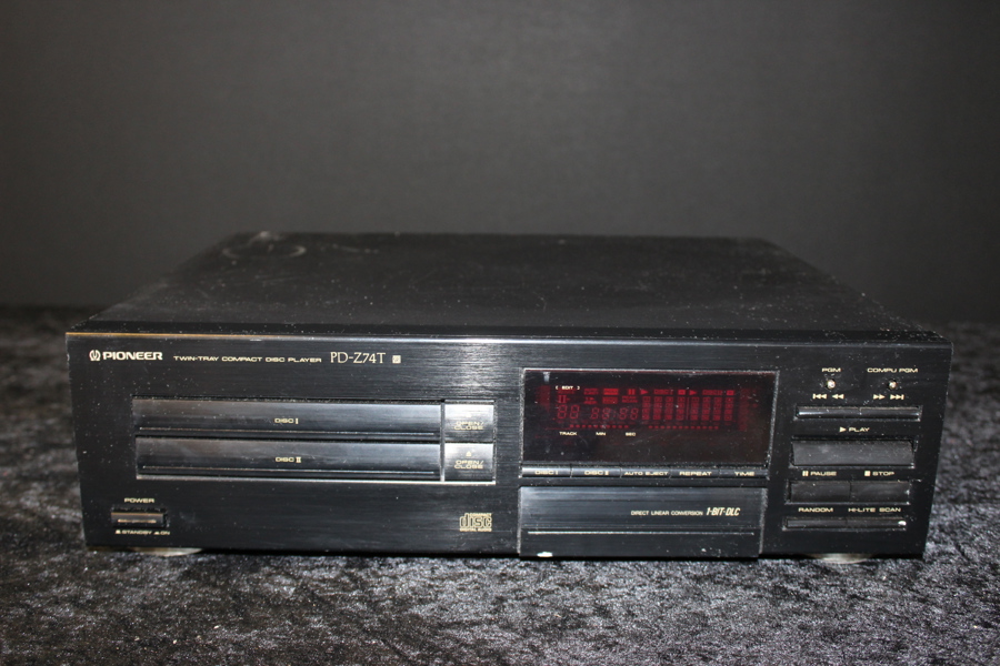 Pioneer PD-Z74T twin tray, 2 Disc CD player