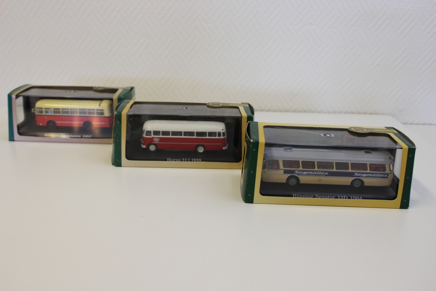 Samla bilar - Bus Collection  3 st