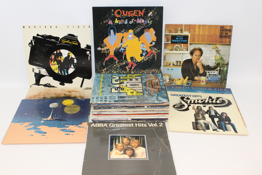 LP - Queen, ELO, ABBA m.m.