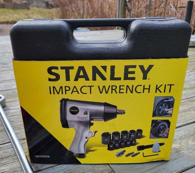 Stanley Impact Wrench Kit, tryckluft (ny)