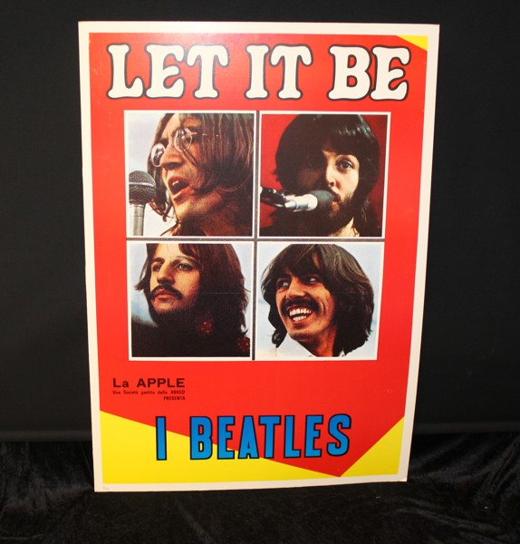 Affisch 1970 Beatles - Let It Be