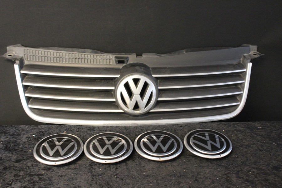 Grill och emblem för VW