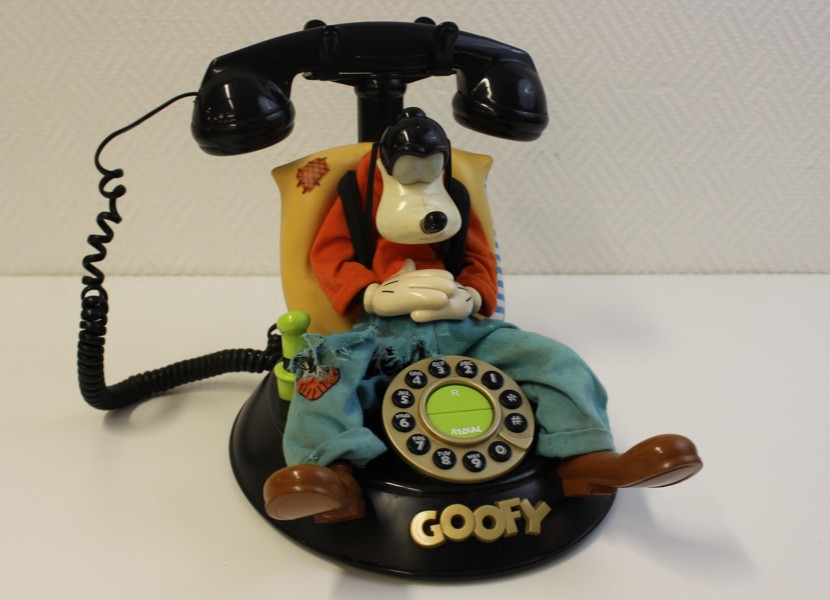 Goofy telefon. Långben