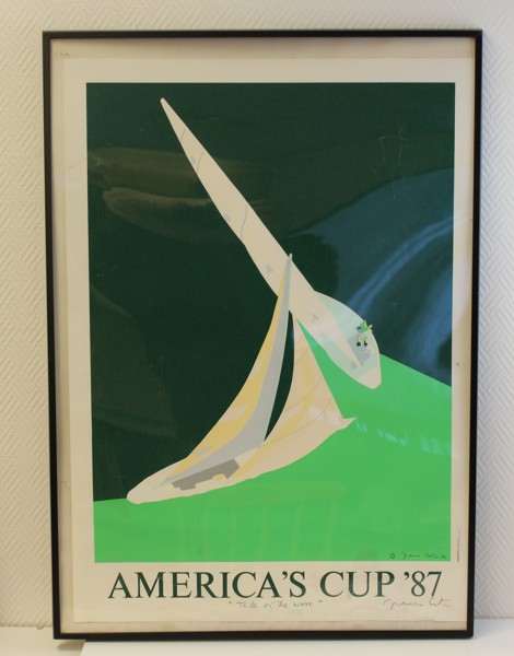 America´s Cup 1987 - Signerad