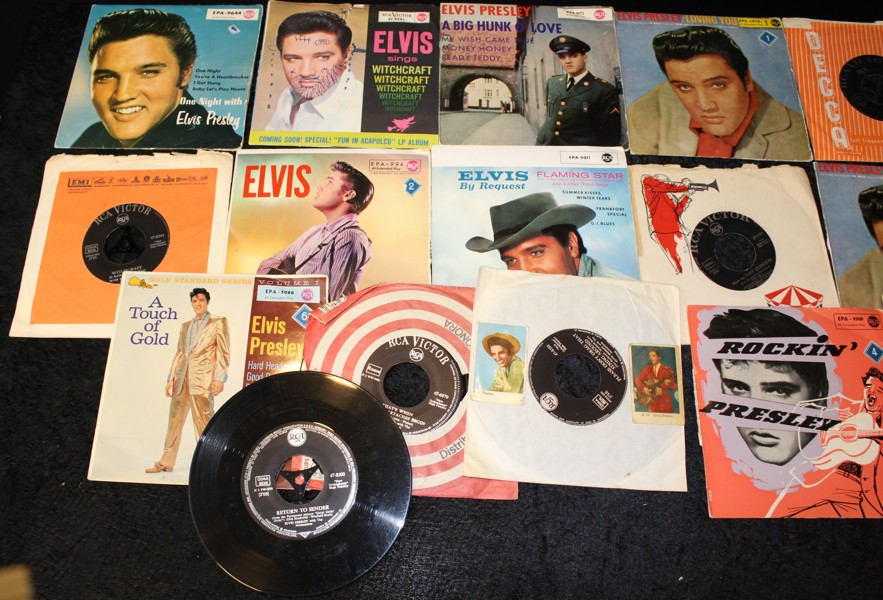 Elvis Presley Singlar 19 stk.